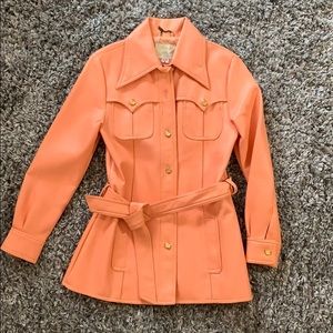 Vintage 60’s Cambrooke Vinyl Jacket size 8